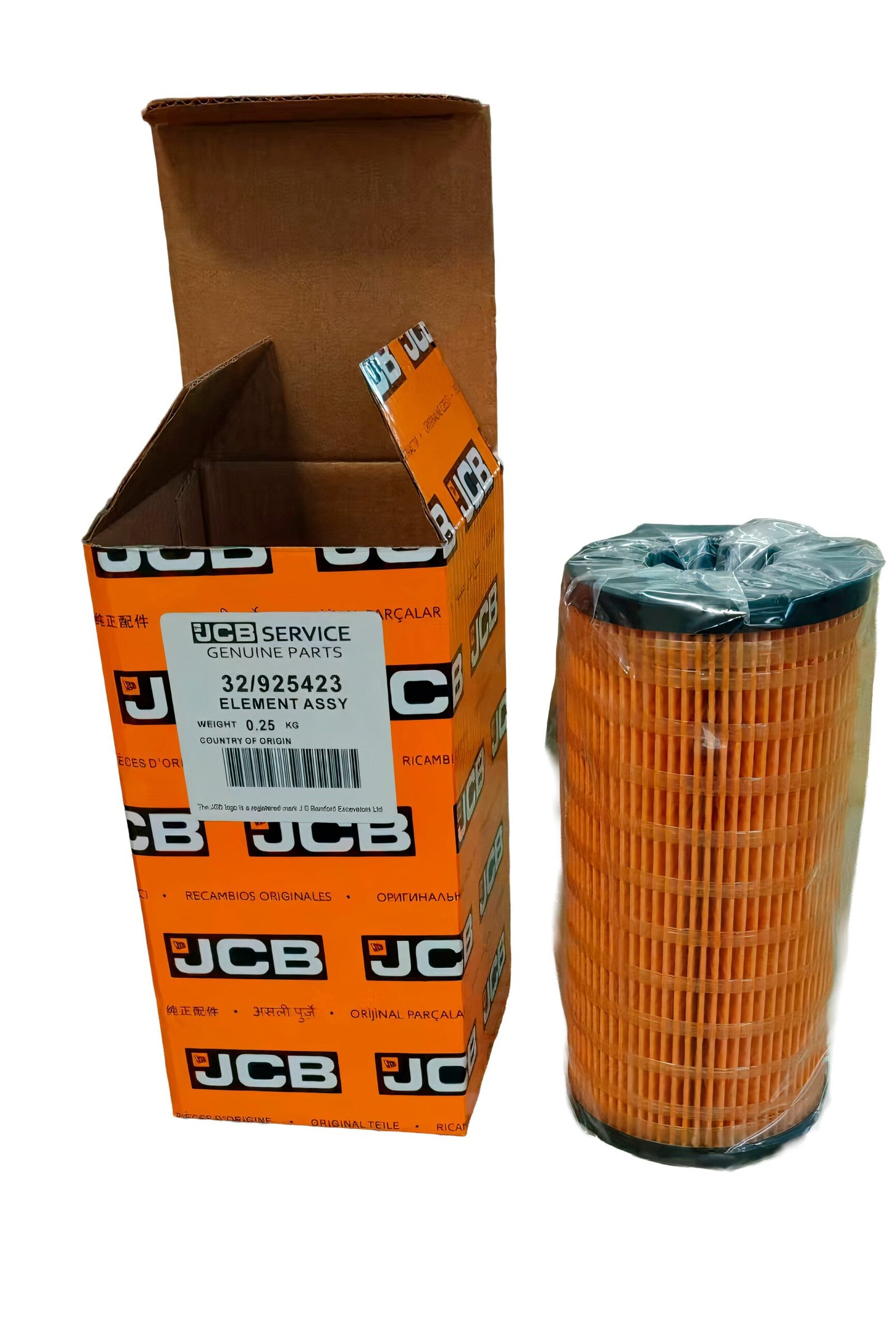 Filtro de petróleo JCB - 32/925423